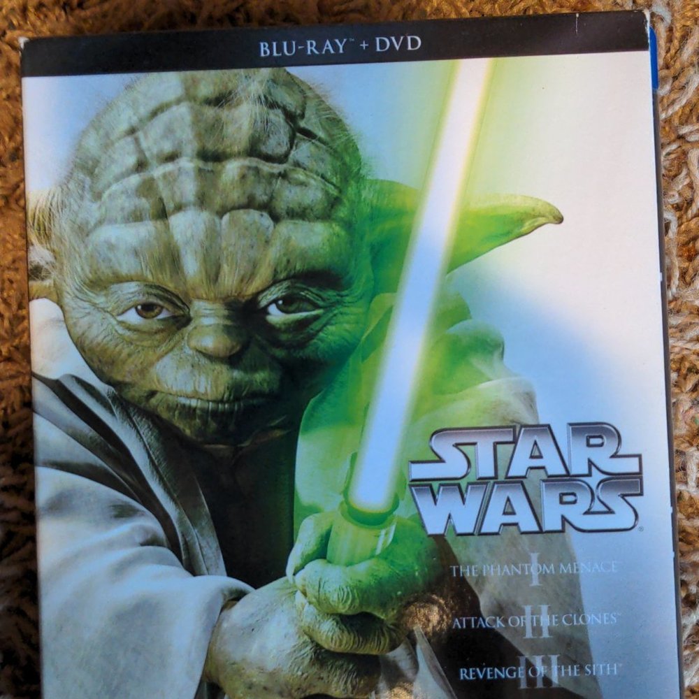 Star Wars Prequel Trilogy (1-3) Blu-ray/DVD set